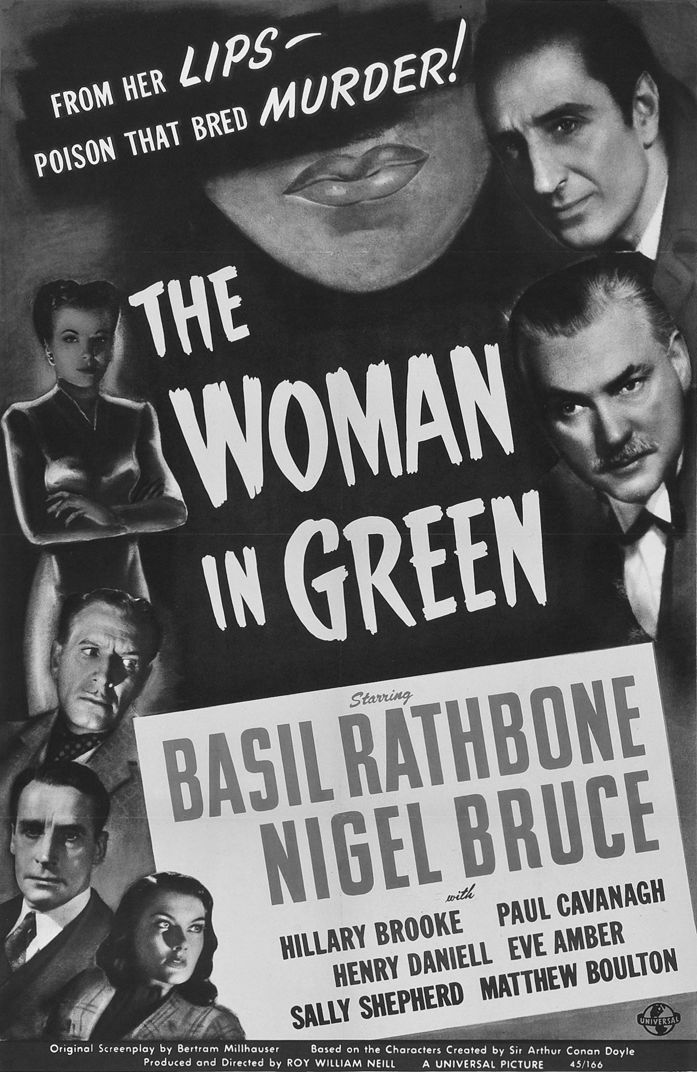 The Woman in Green Poster
